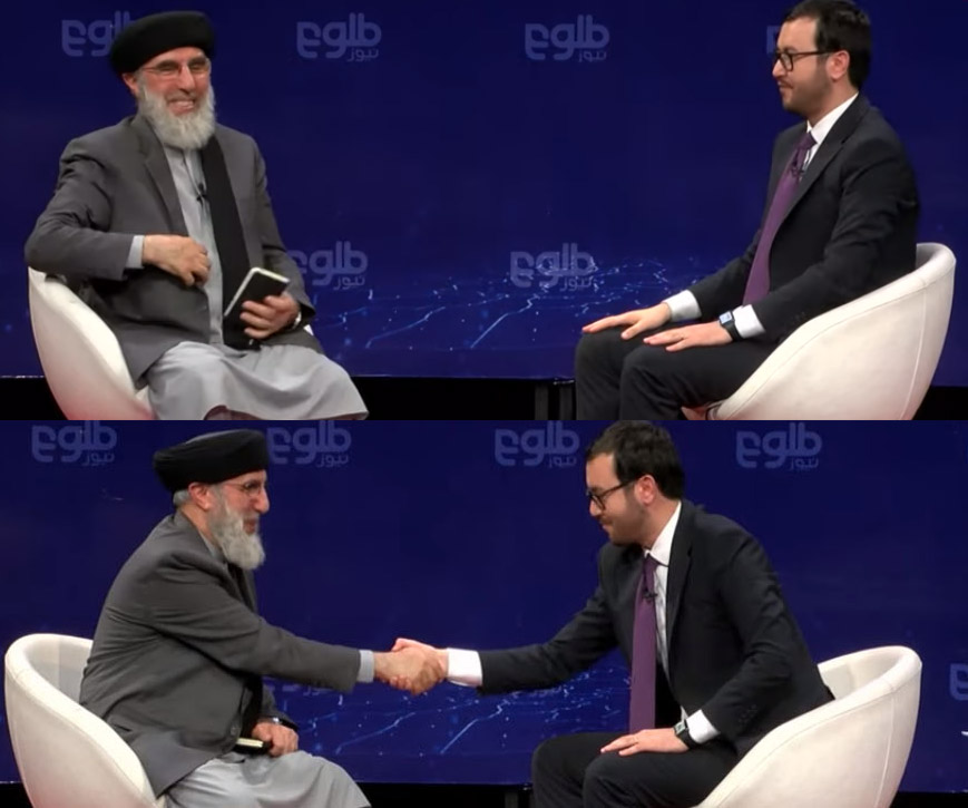 لطفالله نجفیزاده در حال تطهیر قصاب کابل
