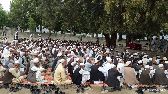 په ننګرهار کی د غاصبانو پر وړاندی د ښوونکو لاریون