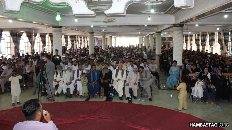 محفل «حزب همبستگی افغانستان» به یادبود از استرداد استقلال در فراه