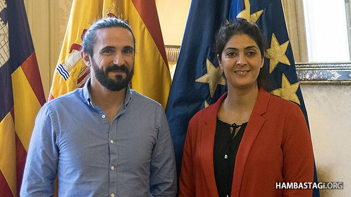 دیدار سیلی غفار با رییس پارلمان جزیره بلیارس - اسپانیا دیدار سیلی غفار با رییس پارلمان جزیره بلیارس - اسپانیا
