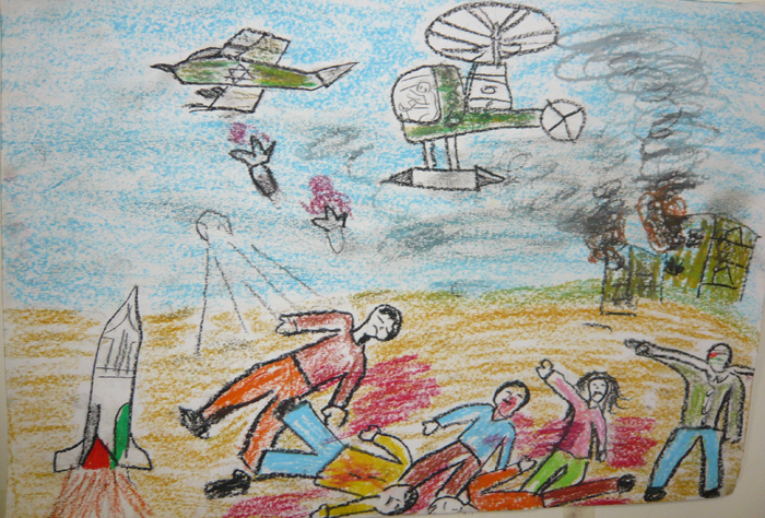 رسامی کودکان فلسطینی