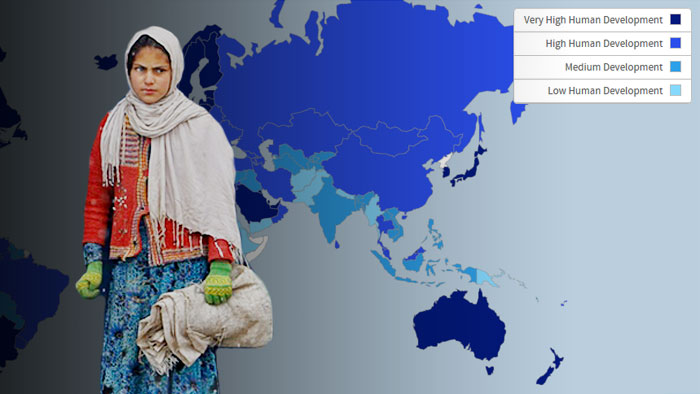 افغانستان تیره‌روزترین کشور آسیایی در «فهرست توسعه انسانی» ملل متحد