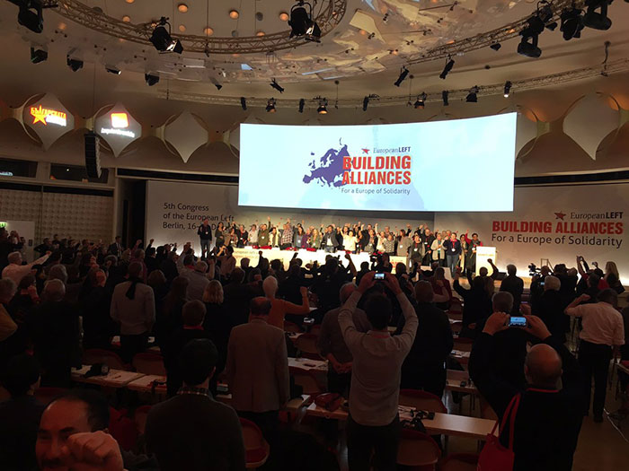 بیانیه سیلی غفار در کنگره پنجم احزاب چپ اروپا