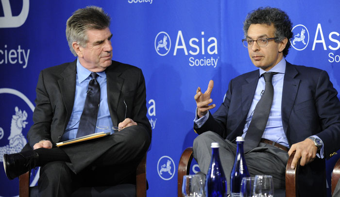 سعد محسنی و تام فریستن