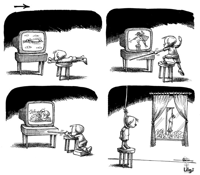 کودکان ایران «اعدام بازی» می‌کنند
