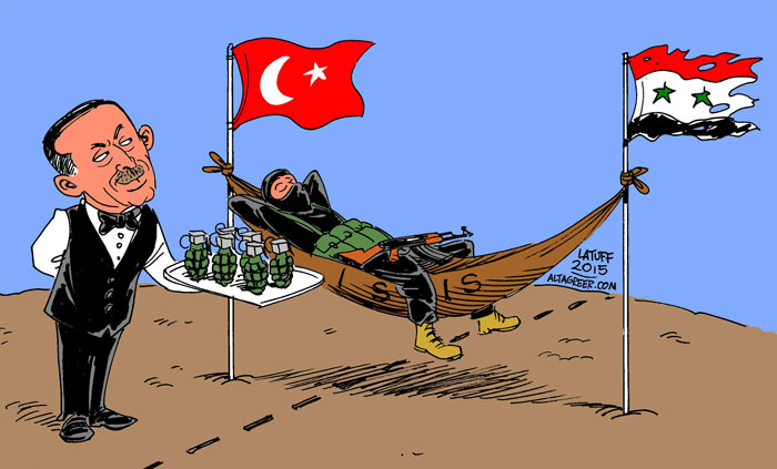 ترکیه اردوغان، پناهگاه امن برای وحشیان داعش‎