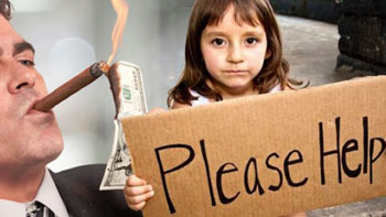 امریکا، رهبرجهانی در زمینه فقر کودکان