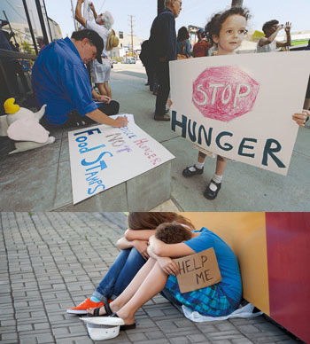 امریکا، رهبرجهانی در زمینه فقر کودکان