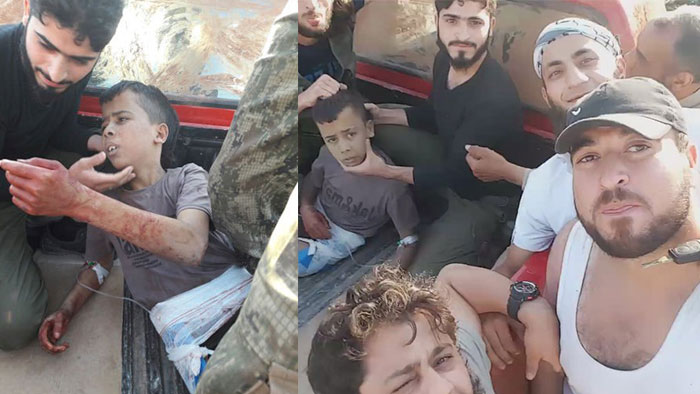 نوکران «میانهرو» امریکا در سوریه کودک ۱۲ساله را سر بریدند نوکران «میانهرو» امریکا در سوریه کودک ۱۲ساله را سر بریدند