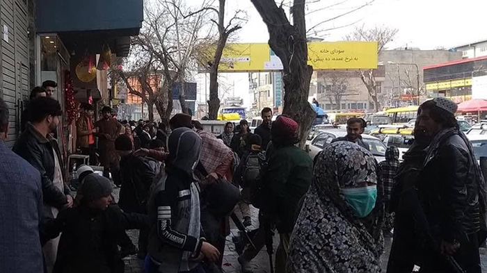 هجوم طالبان بر دکانهای تحایف عشاق هجوم طالبان بر دکانهای تحایف عشاق