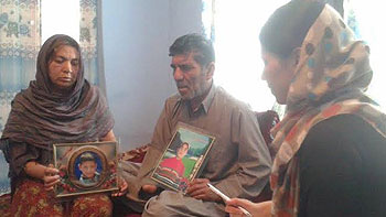 Martyr Ahmadullah’s mother: I saw the light of my future in my innocent son’s eyes