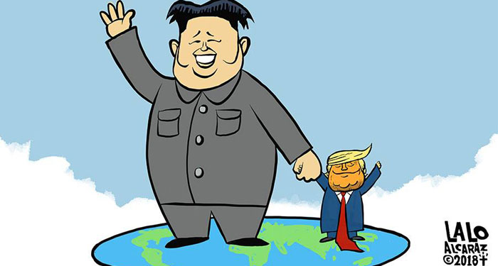 ترامپ در برابر کوریای شمالی زانو زد