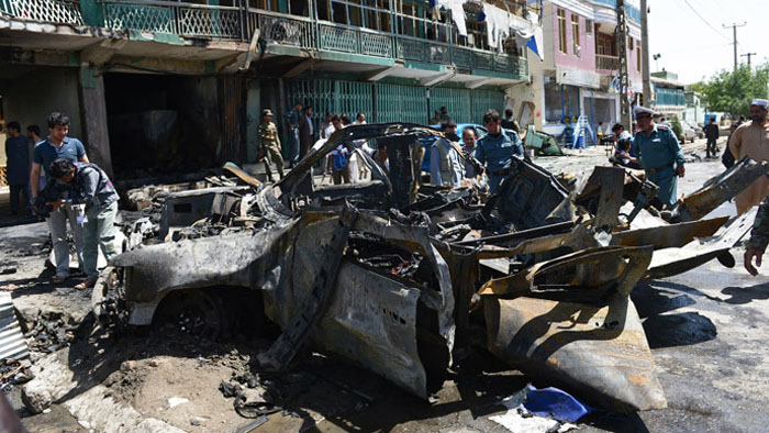 Suicide attack by Hezb-e-Islami