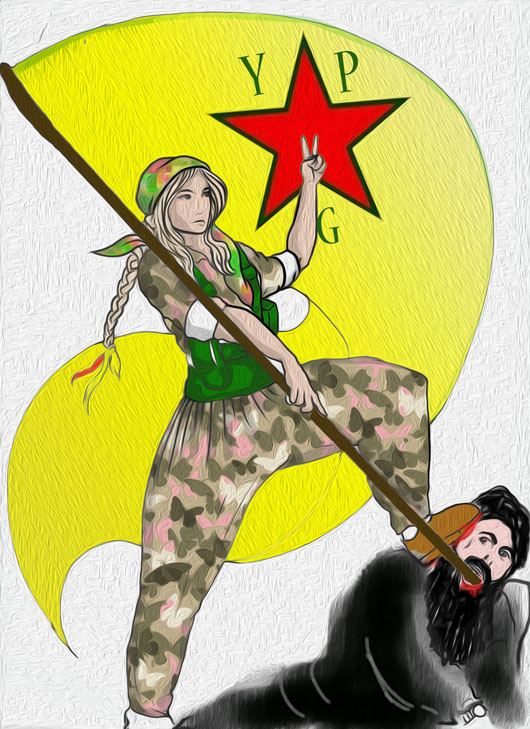 روز جهانی زن به زنان مبارز کوبانی تقدیم است!