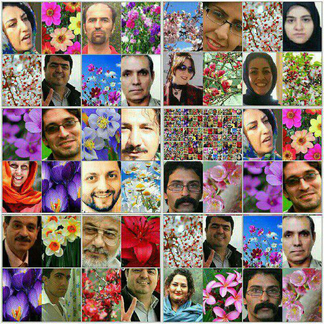 تصویر نوروزی از بعضی زندانیان سیاسی ایران