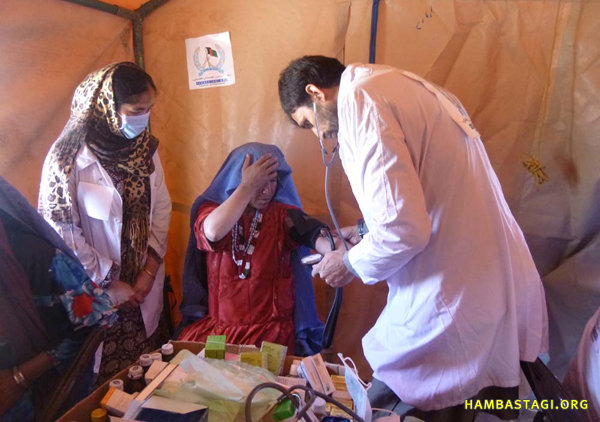 SPA mobile health clinic in Aab Barek