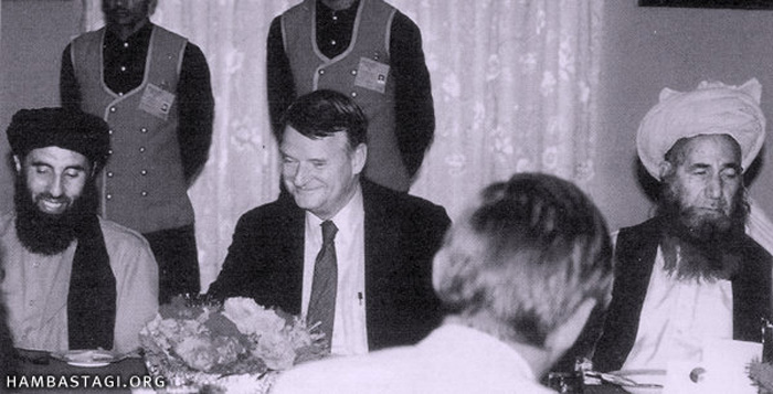 Gulbuddin and 
Richard kerr of CIA