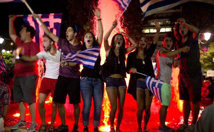People of Greece say no to Austerity People of Greece say no to Austerity