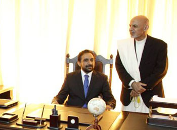 اشرف غنی ضیا مسعود را در پست نماینده فوق‌العاده رییس‌جمهور افغانستان در امور اصلاحات و حکومتداری خوب گماشت. 