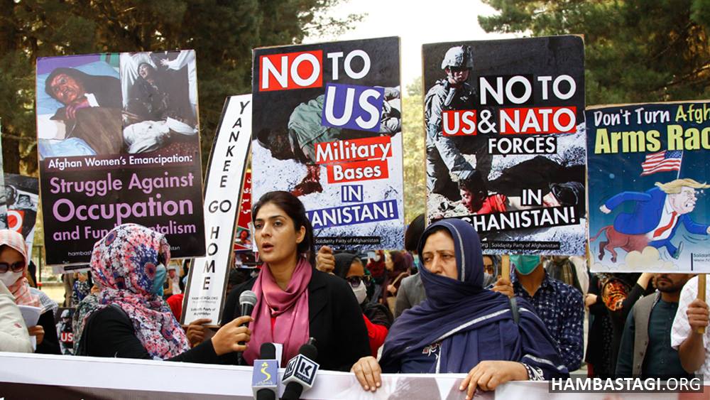 ‘Leave our country’: Protesters in Afghanistan gather to decry ‘US, NATO occupation’ ‘Leave our country’: Protesters in Afghanistan gather to decry ‘US, NATO occupation’