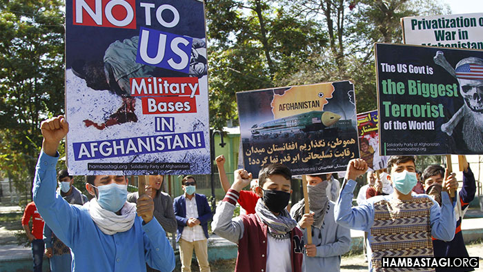 Hambastagi Gathering to Condemn the Occupation Day of Afghanistan