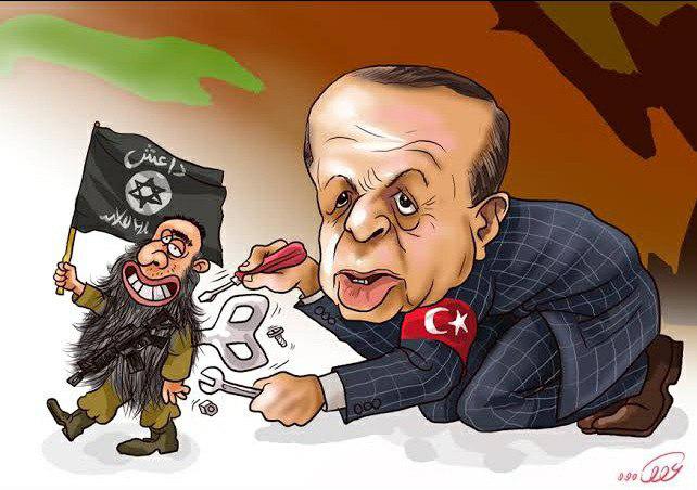 اردوغان: تروریست داعشی!‎