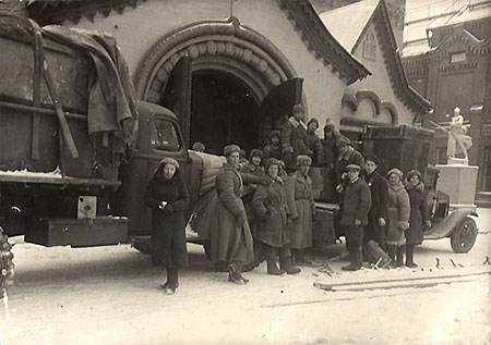 بازگشت آثار هنری به مسکو – نوامبر ۱۹۴۴