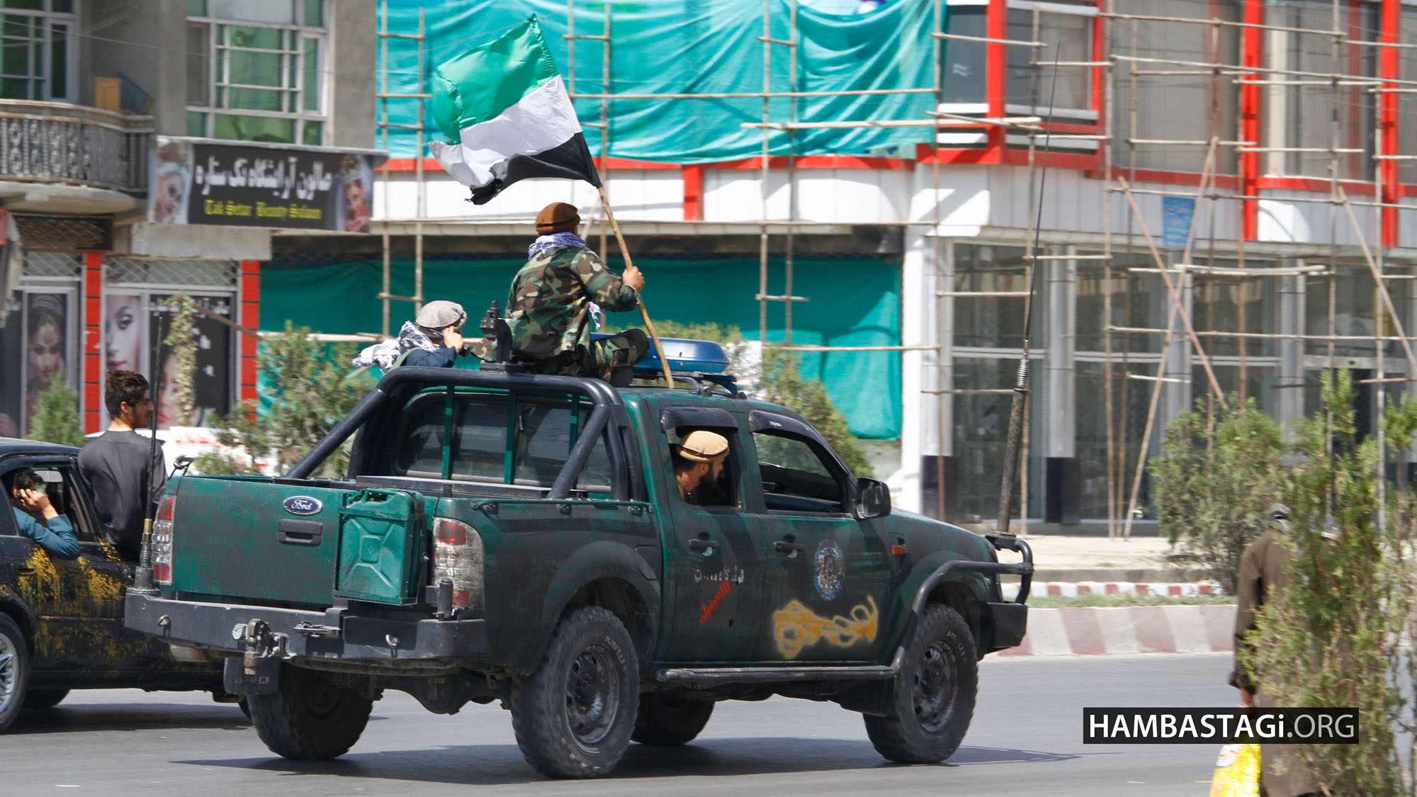 گشت زنی راهیان مسعود به سبک داعش
