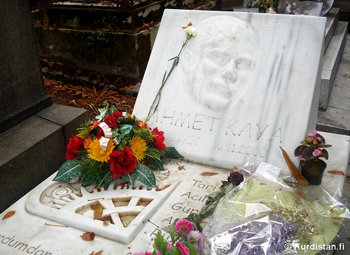 Tomb of Ahmet Kaya in Paris