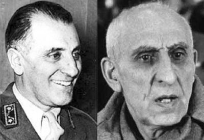 داکتر مصدق و جنرال زاهدی
