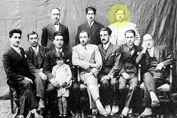 فرخی با جمع از نویسندگان