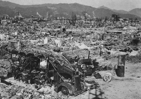 انفجار اتمی هیروشیمای جاپان