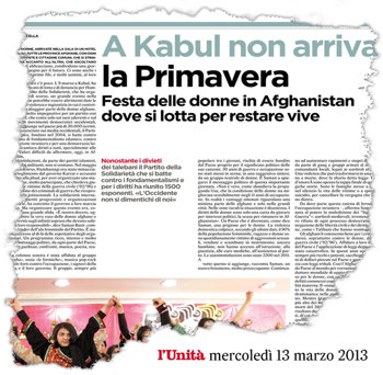 A Kabul non arriva la Primavera A Kabul non arriva la Primavera