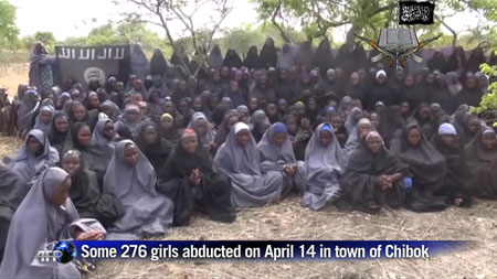 دختران ربوده شده توسط گروه تروریستی بوکو حرام