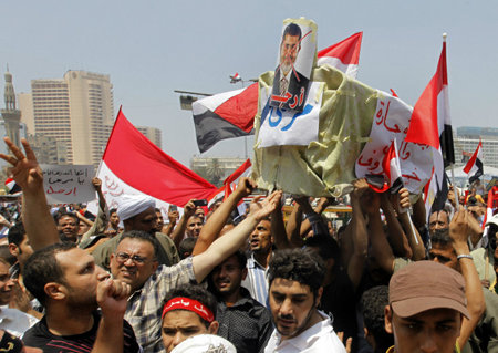 تظاهرات ضد مرسی
