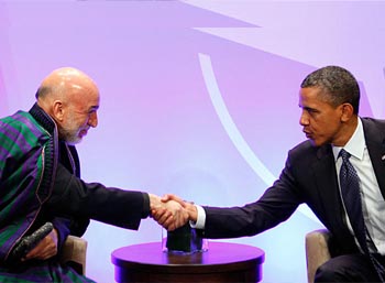 Obama and Karzai