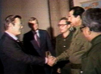 صدام با رامسفلد
