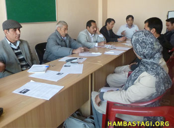 جلسه شورای ولایتی مزار