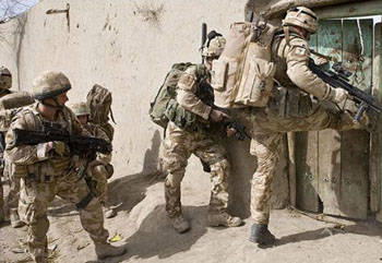فهیم، خلیلی، بوش، کرزی